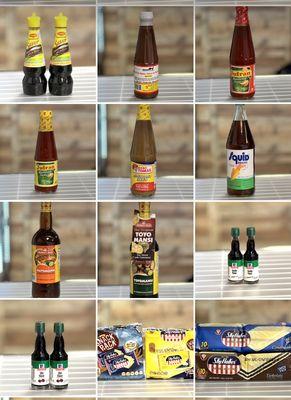 More Asian Sauces and Skyflake Crackers