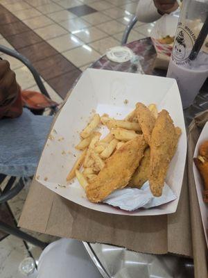 Fries that were $10.00