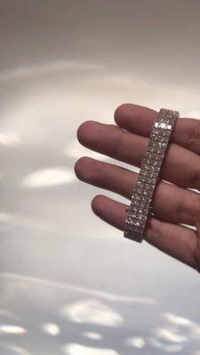 Three Row Bracelet, Custom Order