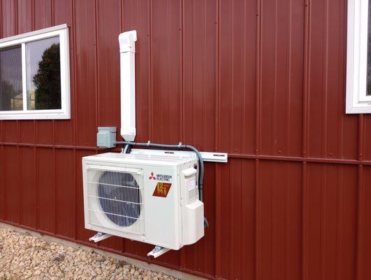 Look at this spiffy Mini-Split Heat Pump installed by Ignite!