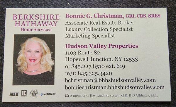 Bonnie Christman - Berkshire Hathaway Homeservices