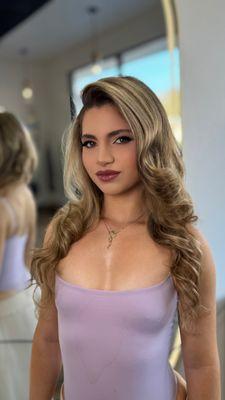 Highlights and style by Anashe
Makeup by Eddy