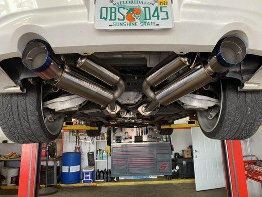 Exhaust job