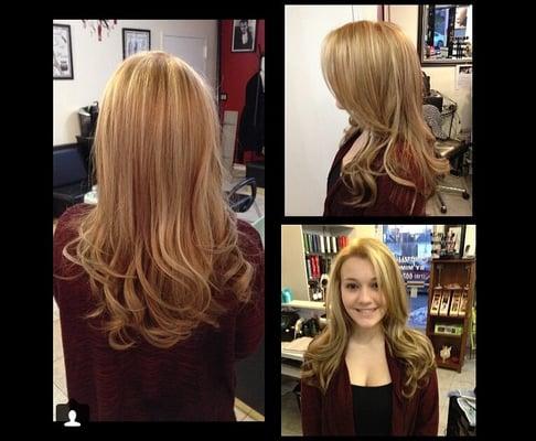 Corrective Color Highlight & Haircut