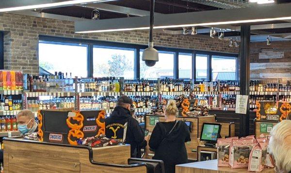 Personally I will not use the self-checkout I will not contribute to the loss of a human's job.