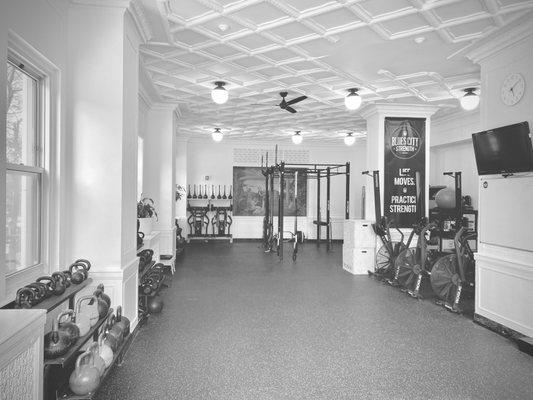 interior image of Blues City Strength Gym