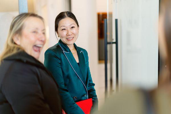 Dr. Josephine Pallotto and female patient