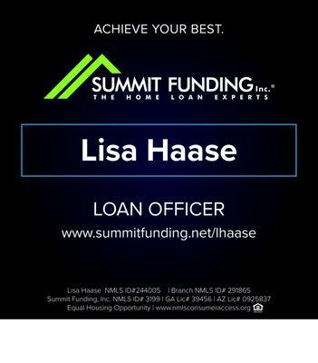 Lisa Haase - Summit Funding