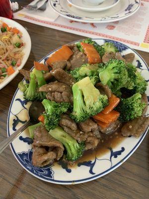 Beef with broccoli