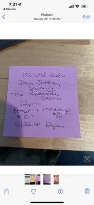 Jean Jeffrey The Salon & Day Spa