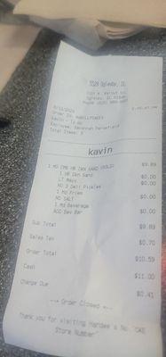 For God sake I'm going to have to start spelling my name out. Apparently if I say it they can't get it right