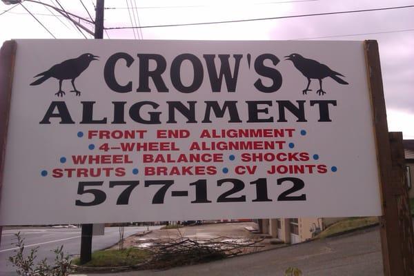 Crow's Alignment and Service