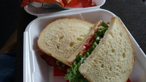 BLT sandwich. Mm mm good