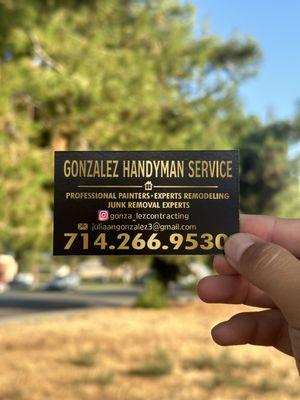 Gonzalez Handyman Service