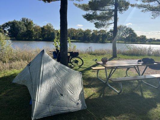 Primitive tent site #31.