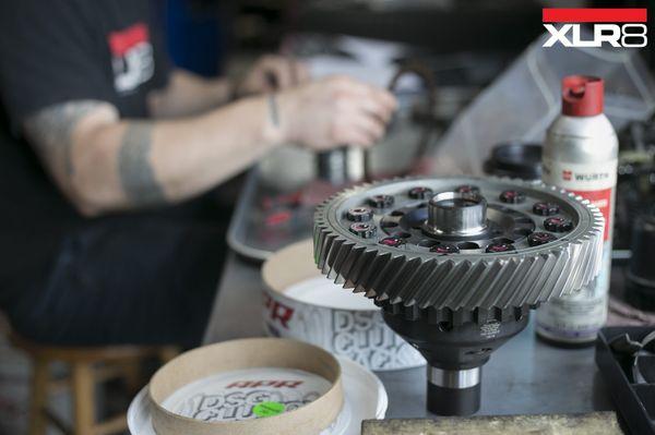 DSG Transmission getting the APR Clutch packs.