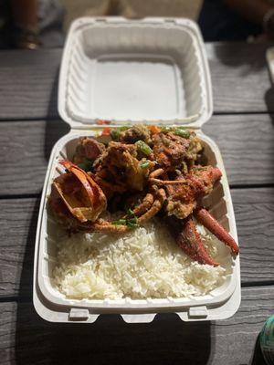 Butter Garlic Lobster