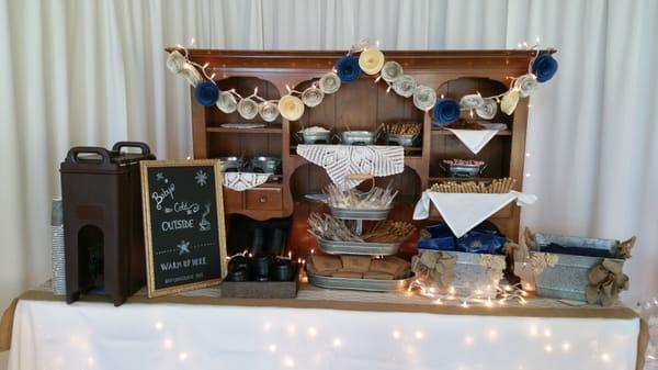 Hot chocolate bar