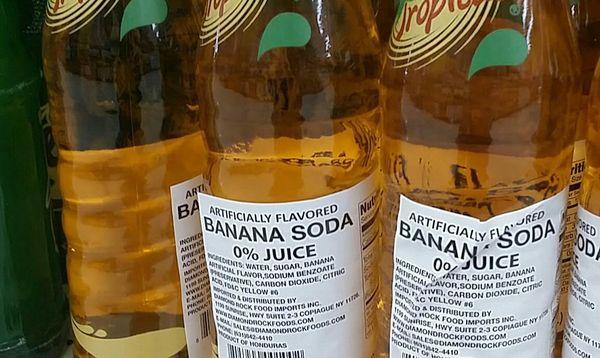Banana soda