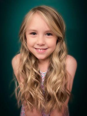 After - Partial foiliage with money piece giving all the mermaid vibes.