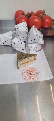 We have a great selection of cheese and vegan cheese options.