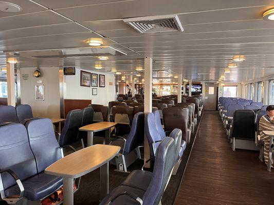 ...more Inside Seating.