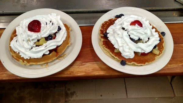 A pancake breakfast.