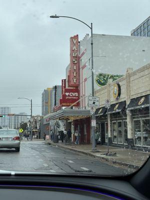 The CVS used to be Tower Records back in the day
