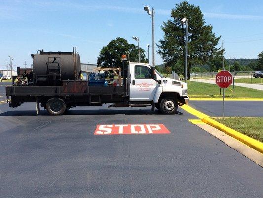 Action Asphalt, Sealcoating & Striping