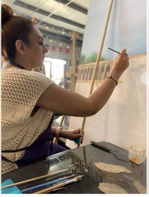 Oil Painting Art class