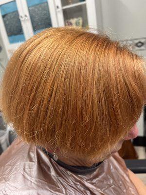 Started with a Strawberry blonde change over