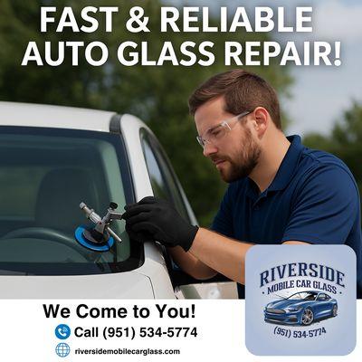Riverside Mobile Car Glass ensures your safety with high-quality windshield solutions. Call now: (951) 534-5774!