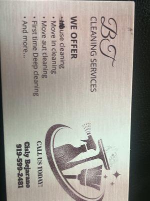 BT Cleaning Services