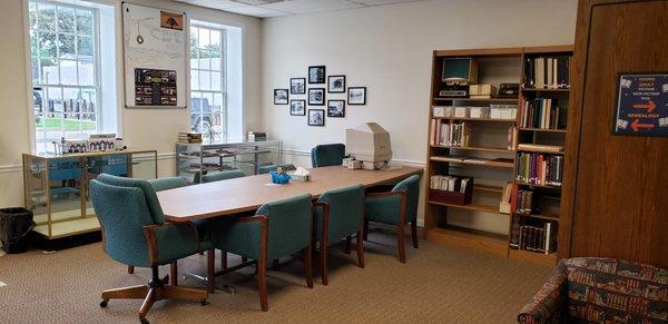 Morristown Library Genealogy and Local History area