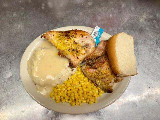 Chicken Dinner Sunday special - The Bridge Tavern