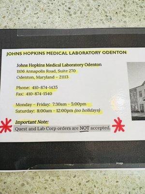 Google says they are closed on Saturdays, but this picture is from their check out area.