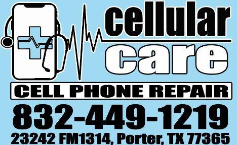 Business Card with location and phone number.