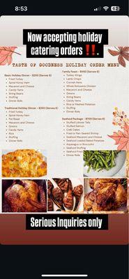 Taste of Goodness Catering