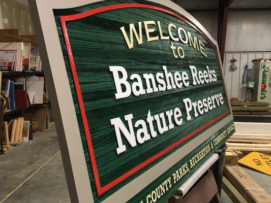 Western Red Cedar sandblasted