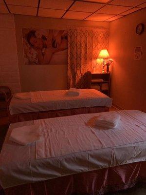 Room for couple massage