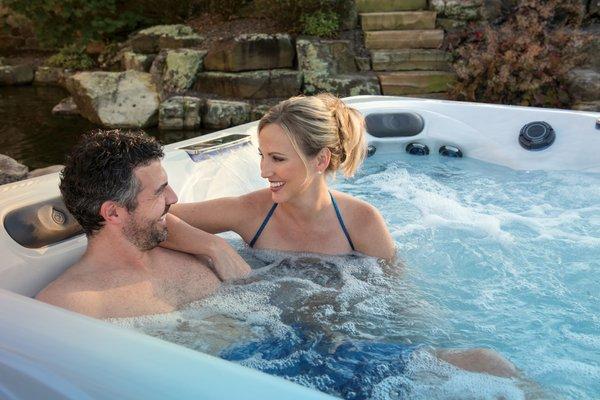 Make some WE time or ME time in your own hot tub in the privacy of your backyard.