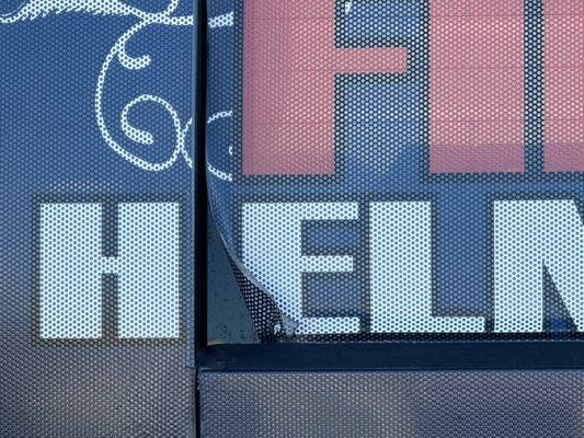 Rear window of my truck