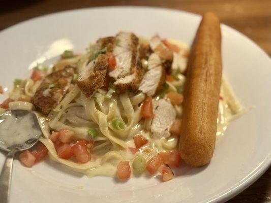 Blackened Chicken Alfredo