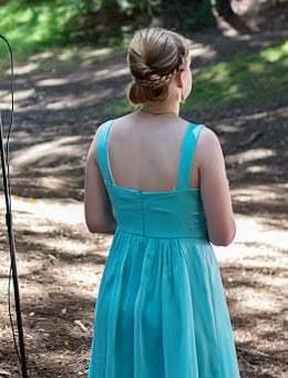 Maid of honor hair by Jessica Rush