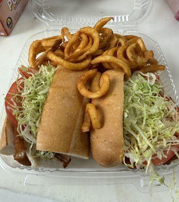 Chicken Cordon Bleu Combo with Fries
