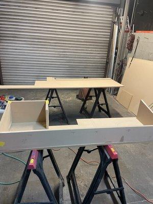 Building a custom box for 2020 Chevrolet Silverado RST Duramax adding 2-12 kenwood excelon.