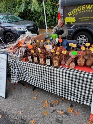 Smoked pork and other meats