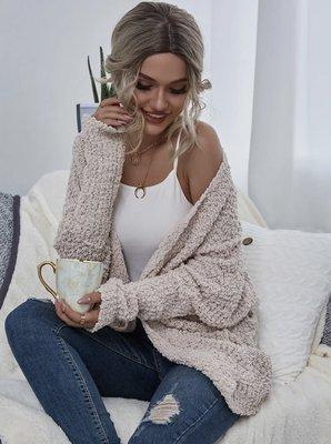 Cozy cardigan. More colors available.