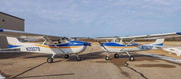 Our diverse fleet of six IFR- and VFR-equipped aircraft offers scheduling flexibility and hands-on experience with a range of avionics syste