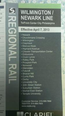 Ridley Park Train Station